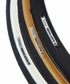 BLB Black Mamba Drahtreifen 700c - Schwarz/Weißwand | Hochwertige Straßenreifen