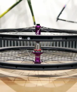 SMParts Force 45 TLR UD Matt X HOPE RS4 Road 24/24 Loch Laufradsatz, Lila - Hochwertiges Laufradset für Rennräder