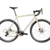 OPEN Cycle OPEN U.P. Gravel Bike Komplettrad / Campa EKAR 13-fach / ENVE & HED - Grey Matt / Red