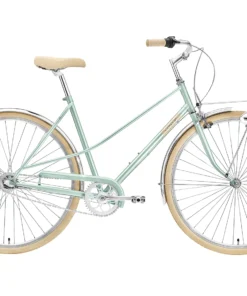 Creme Cycles Caferacer Lady - Uno 3-Gang Damenrad Florida Green | Stilvolles Komplettrad für Damen