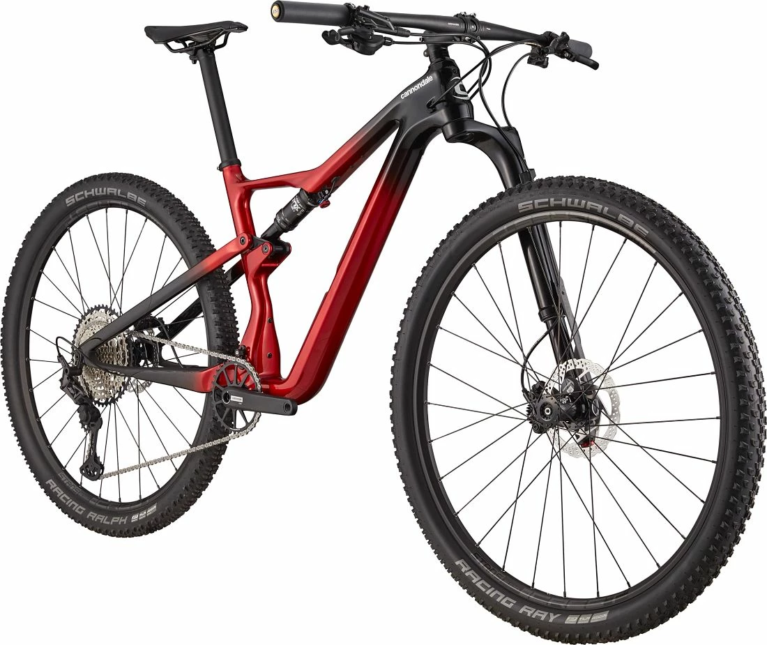 Cannondale Scalpel Carbon 3 CRD Candy Red - Hochwertiges MTB-Komplettrad für Offroad-Abenteuer 2 Cannondale Scalpel Carbon 3 CRD Candy Red - Hochwertiges MTB-Komplettrad für Offroad-Abenteuer – Bild 2