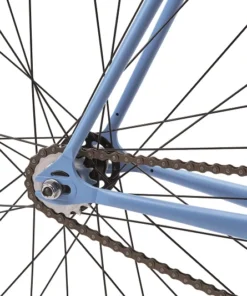 Cinelli GAZZETTA Stahl Track Komplettrad - Grey Sky Morning | Fixie / Singlespeed | Premium Kompletträder -Fahrradts Verkaufsladen Cinelli Gazzetta Bike 6