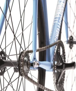 Cinelli GAZZETTA Stahl Track Komplettrad - Grey Sky Morning | Fixie / Singlespeed | Premium Kompletträder -Fahrradts Verkaufsladen Cinelli Gazzetta Bike 7