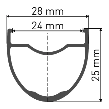 DT-Swiss GR531 DB DISC Hohlkammer Felge 28" 700c - Schwarz | Premium Laufradfelge 2 DT-Swiss GR531 DB DISC Hohlkammer Felge 28" 700c - Schwarz | Premium Laufradfelge – Bild 2