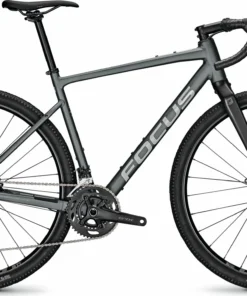 FOCUS Bikes ATLAS 6.7 Gravel Bike, Slate Grey Matt - Shimano GRX 2022 | Kompletträder