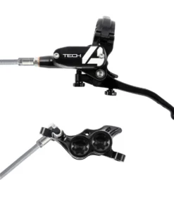 HOPE Tech4 E4 Scheibenbremsanlage 4-Kolben mit Stahlflexleitung für (e)Bullitt | Hochwertige Bremsen