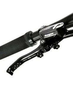 HOPE Tech4 E4 Scheibenbremsanlage 4-Kolben mit Stahlflexleitung für (e)Bullitt | Hochwertige Bremsen -Fahrradts Verkaufsladen HOPE TECH4 E4 Hebel Schwarz 2