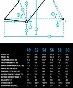Marin Bikes HEADLANDS 1 Carbon Disc Gravel / Cyclocross Charcoal – Leichtbau-Komplettrad -Fahrradts Verkaufsladen Marin Headlands geo