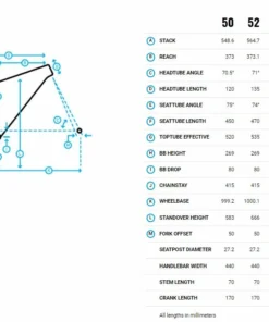 Marin Bikes Gestalt X11 Disc Shimano GRX 1x11 - 2022 -Fahrradts Verkaufsladen Marin Gestalt X11 Geo