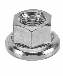 Novatec Achs-Mutter - Silber | Hochwertige Nabenkomponente für Laufräder