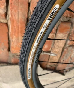 Panaracer GravelKing Semi Slick Faltreifen 700c Schwarz/Braun - Hochwertige Reifen für Straße und Schotter
