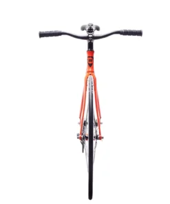 Polo&Bike CMNDR 2021 Komplettrad - Orange | Fixie / Singlespeed | Hochwertiges Design -Fahrradts Verkaufsladen Polo Bike CMNDR