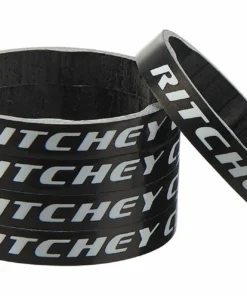 Ritchey WCS Carbon Spacer 1 1/8" - UD Carbon Black Glossy | Hochwertiges Gabelzubehör