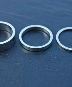 SMParts A-Head Steuersatz Spacer 1" - Silber | Hochwertiges Zubehör für Gabeln