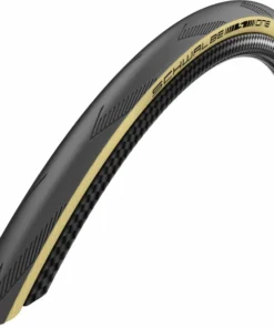 Schwalbe ONE Addix Performance Line TLE Faltreifen 700c / 25-622 - Schwarz/Tan | Hochwertiger Rennradreifen