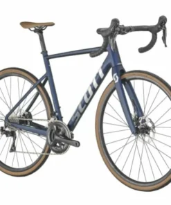 Scott Speedster 10 Endurance 105 - 2022 Submarine Blue Gravel/Kompletträder