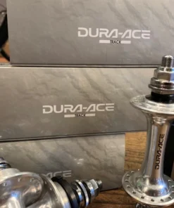 Shimano Dura Ace Track Low Flange Hinterradnabe - NJS Bahnnabe / HB-7710 | Hochwertige Laufradnabe für Rennräder -Fahrradts Verkaufsladen Shimano DA NJS Bahnnabe 1 9618 3