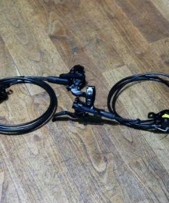 Shimano Scheibenbremsanlage BR-MT420 & SLX BL-7100 Hebel - 4-Kolben Bremse für (e)Bullitt