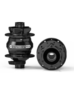 Shutter Precision Nabendynamo PD-8X - 15mm Steckachse, 6-Loch Disc - Hochwertige Fahrradnabe