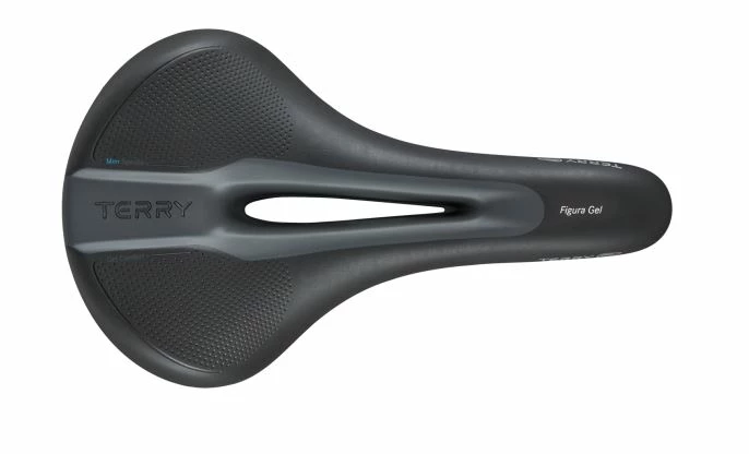 Terry Figura GEL Men Sattel - Schwarz | Komfortabler Fahrradsattel für Herren 1 Terry Figura GEL Men Sattel - Schwarz | Komfortabler Fahrradsattel für Herren