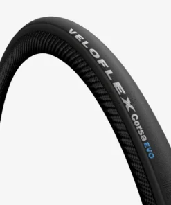 VELOFLEX CORSA EVO Schwarz - Open Tubular Faltreifen | Hochwertige Straßenreifen