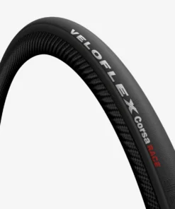 VELOFLEX CORSA RACE Schwarz - Open Tubular Faltreifen für Rennräder