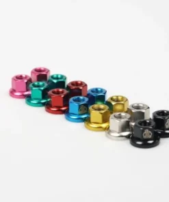 BLB Achsmuttern 9mm & 10mm - Hochwertige Laufräder/Naben Komponenten -Fahrradts Verkaufsladen blb achsmuttern 3