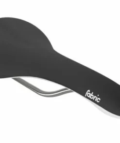 Fabric Scoop Shallow Elite Sattel - Hochwertiger Fahrradsattel für Komfort und Leistung -Fahrradts Verkaufsladen fa15 scoop shallow elite blkwht 3qtr