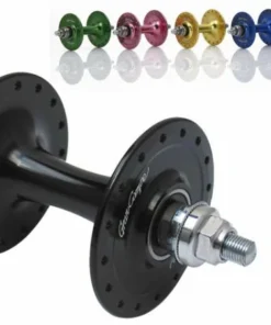 Dia-Compe Gran Compe Track Hochflansch Vorderradnabe | Premium Laufradnabe für Rennräder