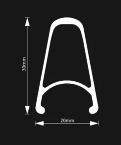H+Son F30 28" 700c Felge NMSW - Hochwertige Laufräder für Rennräder 9 H+Son F30 28" 700c Felge NMSW - Hochwertige Laufräder für Rennräder -Fahrradts Verkaufsladen hson f30