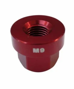 Halo Aluminium Axle Nuts Achsmuttern 9mm & 10mm - Präzisionsmuttern für Laufräder/Naben -Fahrradts Verkaufsladen huha m9