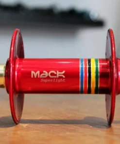 MACK HUBS Superlight Track Vorderrad Nabe Hochflansch - Farbig für Laufräder/Naben -Fahrradts Verkaufsladen mack hf front red wcs 2 10266 8 10267 8