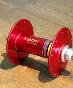 MACK HUBS Superlight Track Vorderrad Nabe Hochflansch - Farbig für Laufräder/Naben -Fahrradts Verkaufsladen mack hf front red wcs 3 10266 9 10267 9