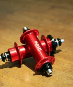 MACK HUBS Superlight Track Hinterrad Nabe Niederflansch - Farbig | Hochwertige Laufradnabe fĂŒr RennrĂ€der