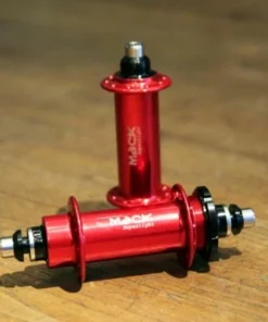MACK HUBS Superlight Track Vorderrad Nabe Niederflansch - Farbig | Hochwertige Laufräder/Naben -Fahrradts Verkaufsladen mack lf red 4 10262 6 10263 6