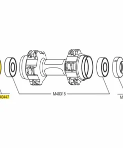 Mavic Lagereinstellschraube Für Ellipse Hinterradnaben - M40447 | Hochwertige Laufradkomponente