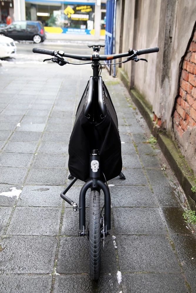 Muli Cycles - Muskel Lastenrad Alfine 11-Gang Kette / Candy Red X Dynamo | Kompletträder/Lastenrad – Bild 7