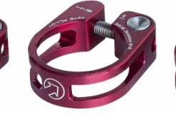 PRO Sattelklemme Performance - Hochwertige Sattelhalterung für optimale Stabilität -Fahrradts Verkaufsladen pro performance sattelklemme red