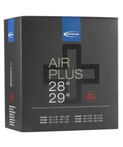 Schwalbe Air Plus Fahrradschlauch SV19AP - 28/29" - 40/62-622 SV | Hochwertiger Fahrradschlauch für 28/29 Zoll Räder