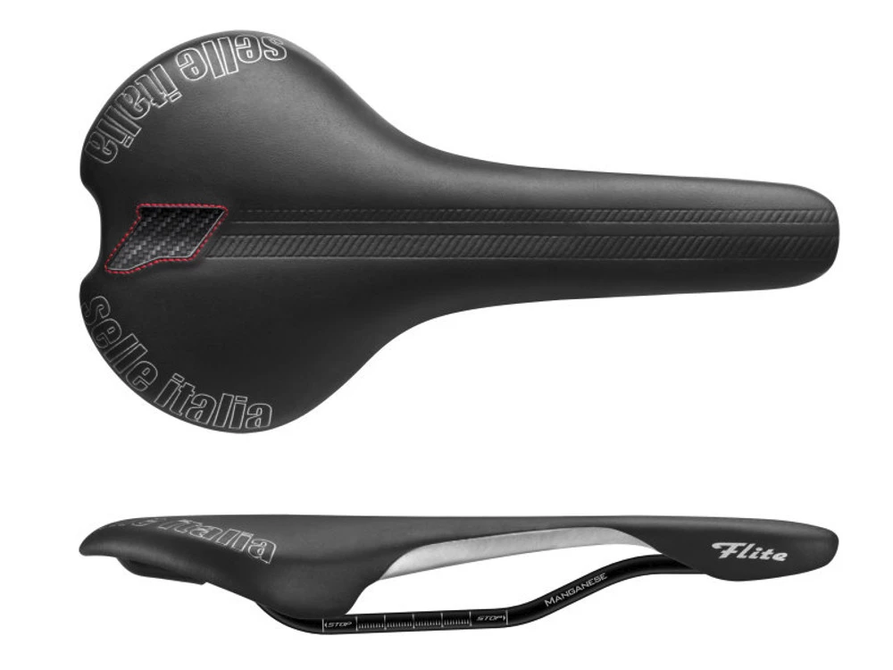 SELLE ITALIA Flite TM Sattel - Schwarz | Leichter & Hochwertiger Fahrradsattel 1 SELLE ITALIA Flite TM Sattel - Schwarz | Leichter & Hochwertiger Fahrradsattel