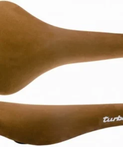 SELLE ITALIA Turbo 1980 Microfaser Sattel - Braun | Hochwertiger Fahrradsattel für Komfort und Stil