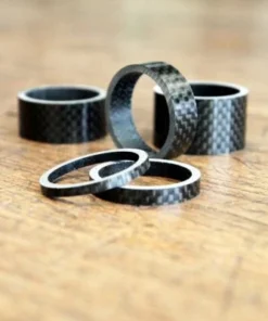 SMParts SM-Parts Carbon Spacer-Set 1 1/8" für Gabeln | Hochwertiges Zubehör