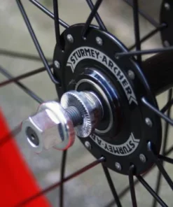 SMParts SM-Parts Cruiser Laufradsatz 24" X 80mm | Hochwertige Laufräder für Cruiser -Fahrradts Verkaufsladen smp cruiser lrs 24 80 rot 4