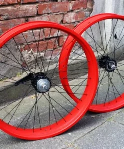 SMParts SM-Parts Cruiser Laufradsatz 24" X 80mm | Hochwertige Laufräder für Cruiser