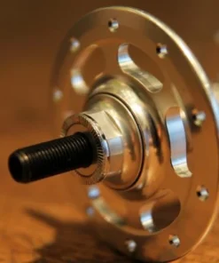 SMParts SM-Parts Track Hochflansch Vorderradnabe - Hochwertige Vorderradnabe für Laufräder -Fahrradts Verkaufsladen smp track front hub silver 2