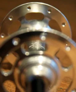 SMParts SM-Parts Track Hochflansch Vorderradnabe - Hochwertige Vorderradnabe für Laufräder -Fahrradts Verkaufsladen smp track front hub silver 3