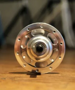 SMParts SM-Parts Track Hochflansch Vorderradnabe - Hochwertige Vorderradnabe für Laufräder -Fahrradts Verkaufsladen smp track front hub silver 4