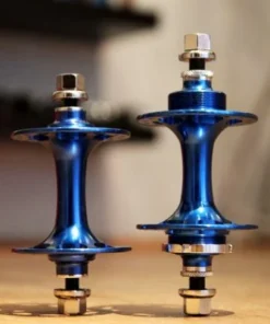 SMParts SM-Parts Track Hochflansch Vorderradnabe - Hochwertige Vorderradnabe für Laufräder -Fahrradts Verkaufsladen smp track hub blue 5