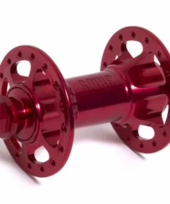 Spike Track Hochflansch Vorderradnabe | Hochwertige Nabe für Laufräder -Fahrradts Verkaufsladen spike front hub red