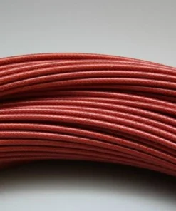 SMParts SM-Parts Bremszughülle 5mm, Meterware - Hochwertige Bremszughülle für Fahrräder und Motorräder -Fahrradts Verkaufsladen stahlflex rot